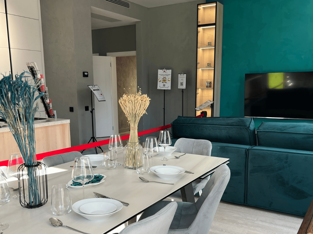 Готовый интерьер